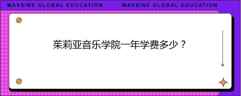 茱莉亚音乐学院一年学费多少?